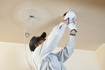 新築住宅の電気設備工事